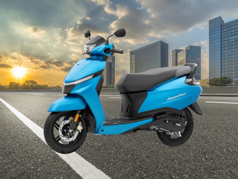 TVS Jupiter SmartXonnect Disc
